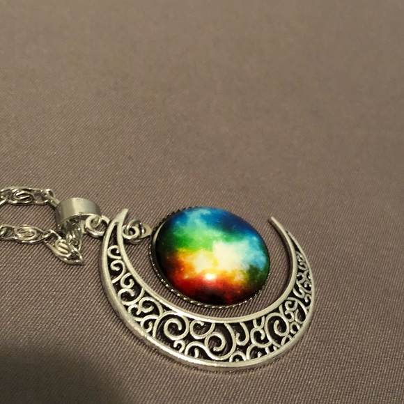 “Unity” Moon Necklace - Picture 3 of 5